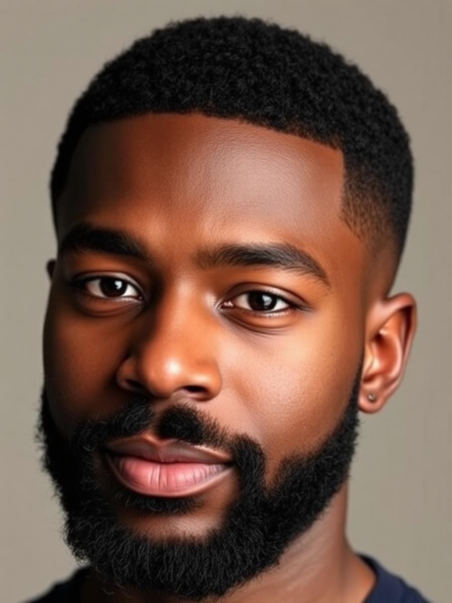 Beard shape and line-up
